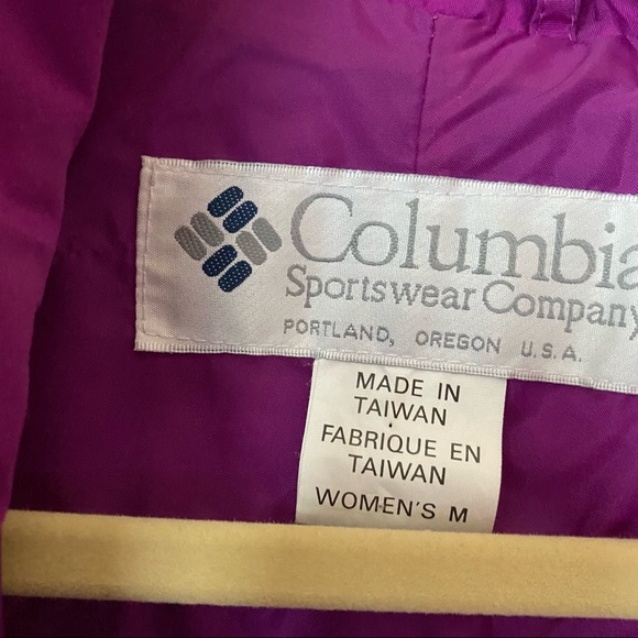 Vintage Columbia Womens Winter Snow Front Zip Long Sleeve Jacket Size M - Picture 5 of 7